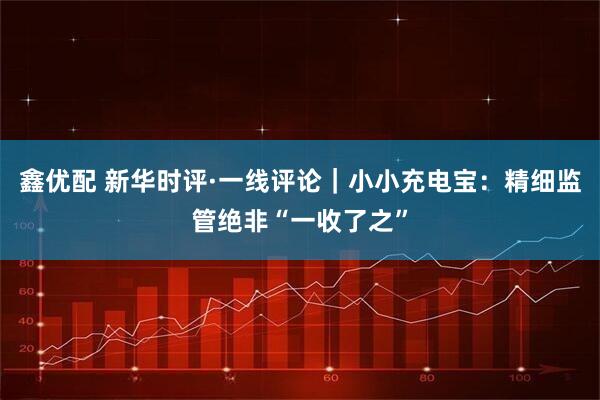 鑫优配 新华时评·一线评论｜小小充电宝：精细监管绝非“一收了之”