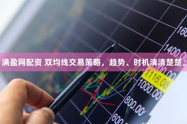 满盈网配资 双均线交易策略，趋势、时机清清楚楚。